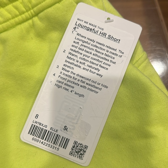 Lululemon Loungeful HR Short 4” - Picture 3 of 3